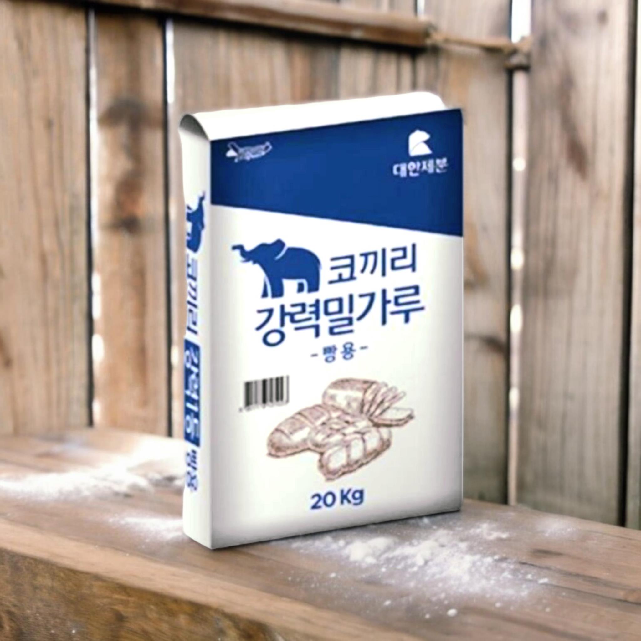 코끼리 강력밀가루 20kg 제품 상세 이미지