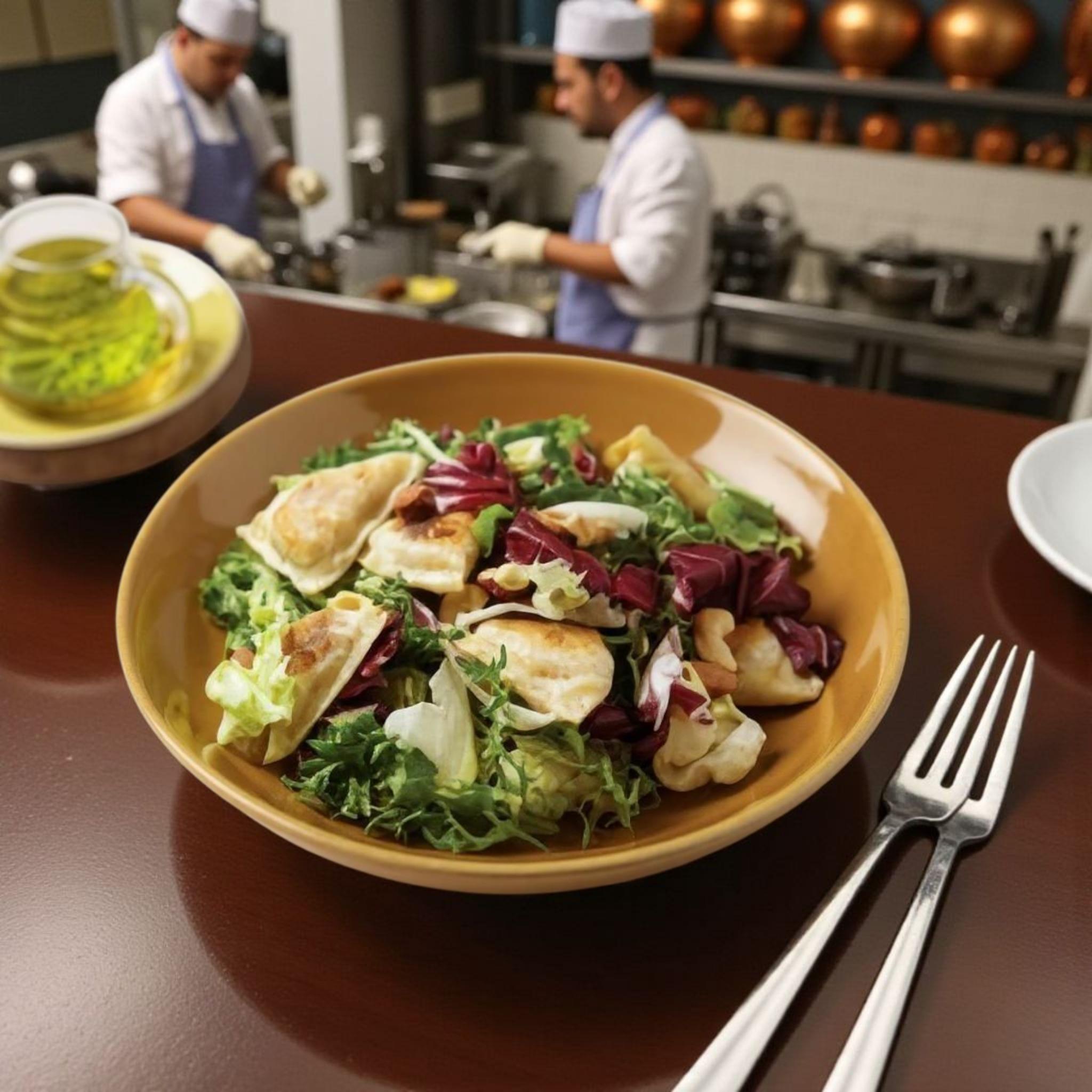 콘치즈 군만두 완성