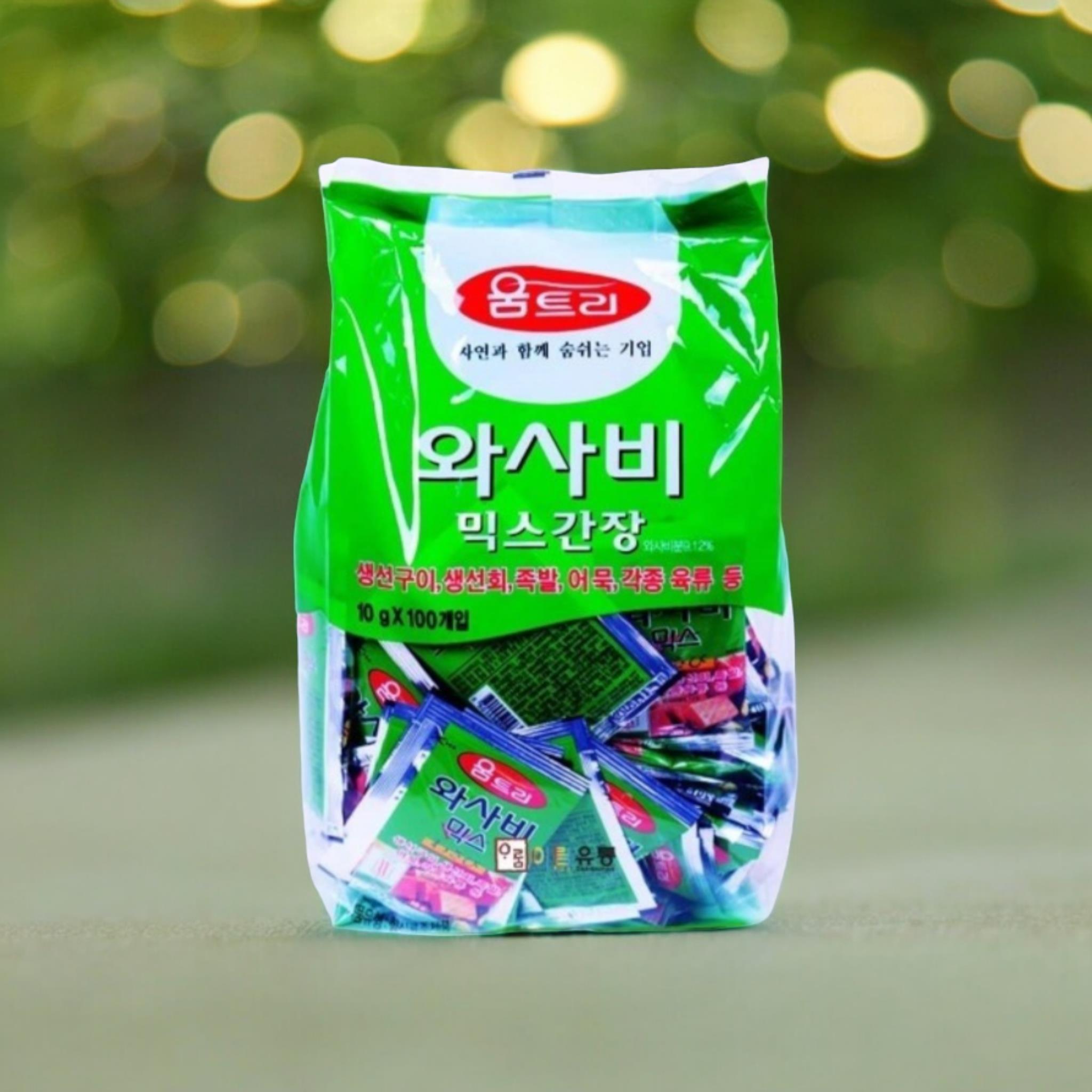 움트리 배달용 와사비믹스간장