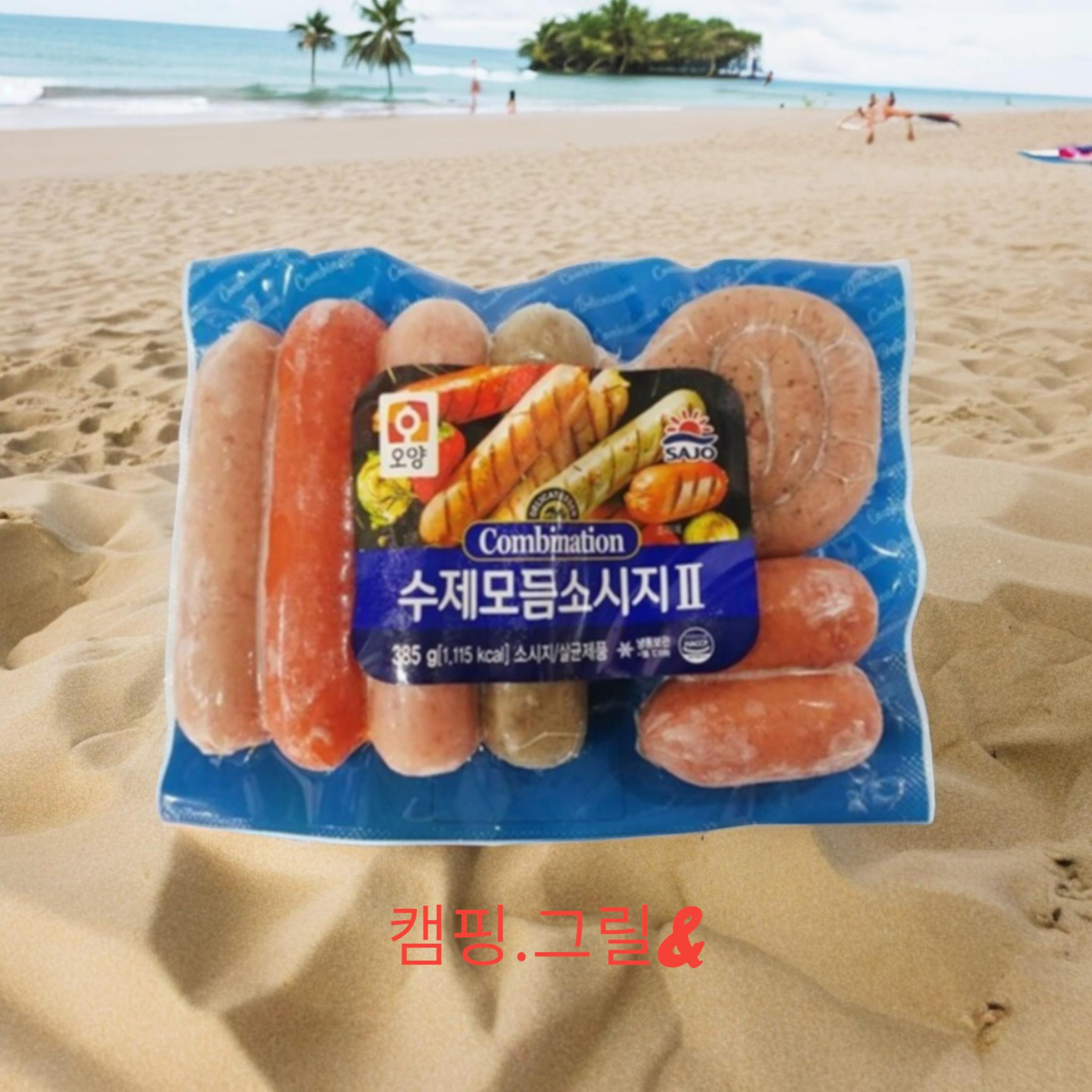 모듬소시지 385g