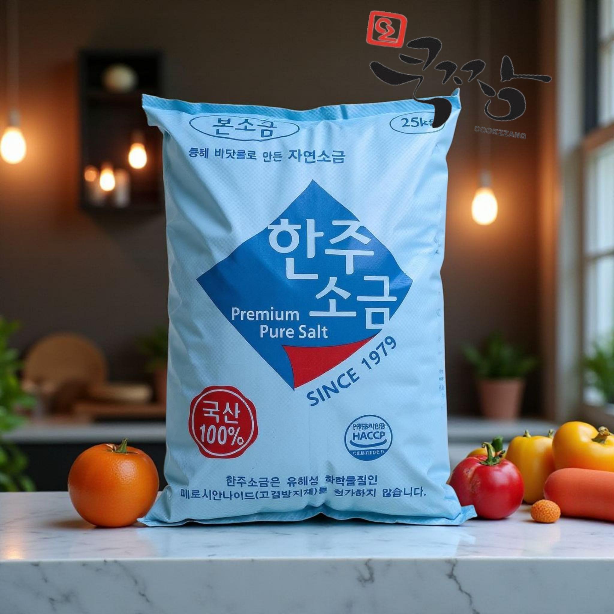 정제소금 25kg 업소용 상세 이미지