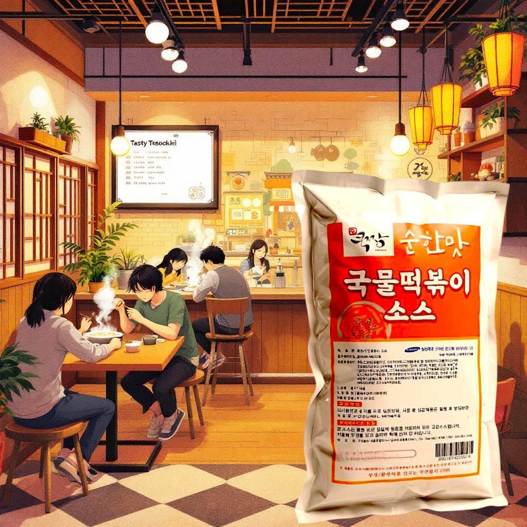 쿡짱 떡볶이소스 순한맛 메인 이미지