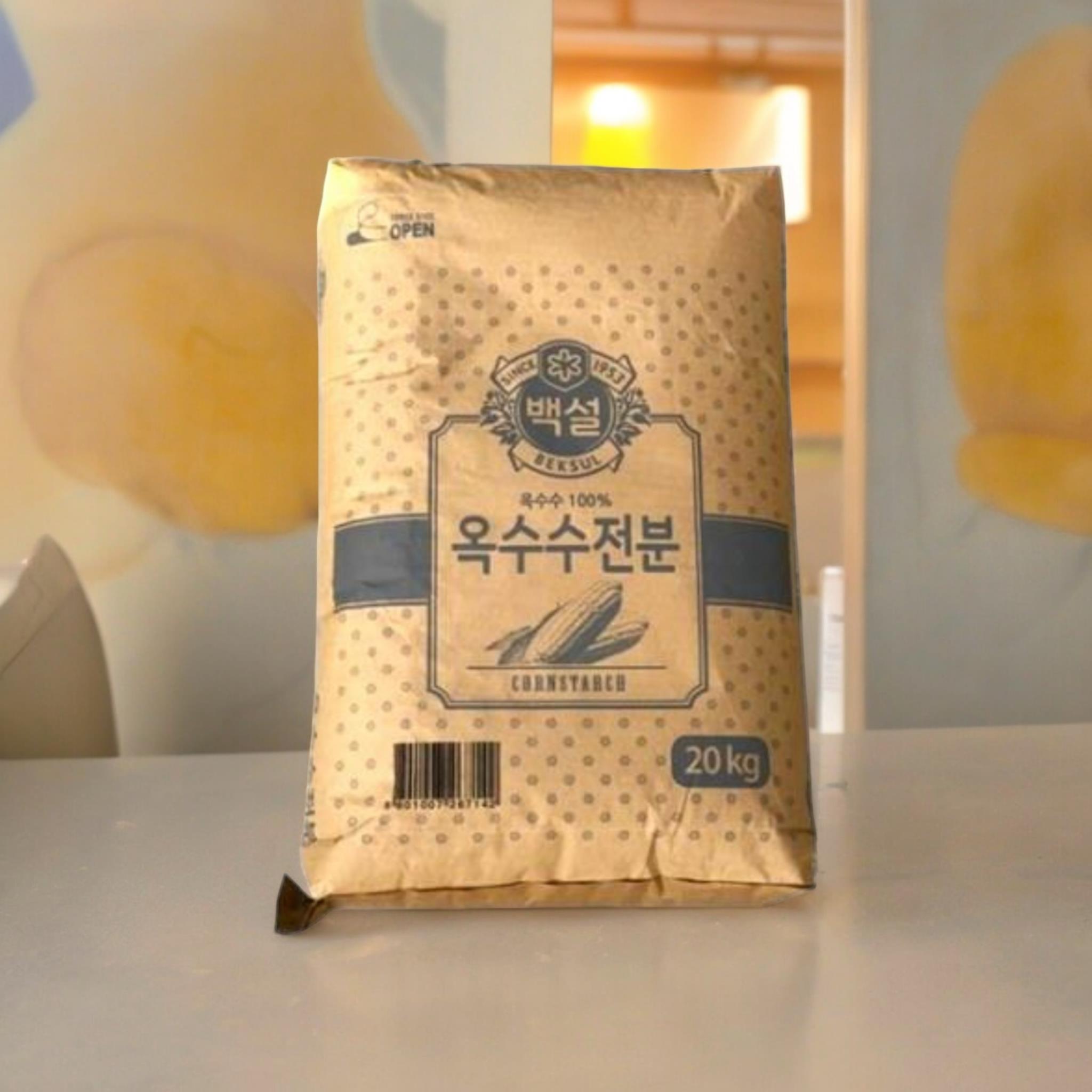 백설 옥수수전분 20kg 이미지