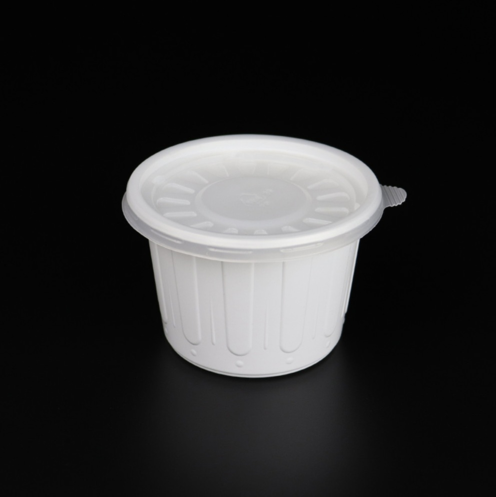 105파이 대 백색 PP 배달용기