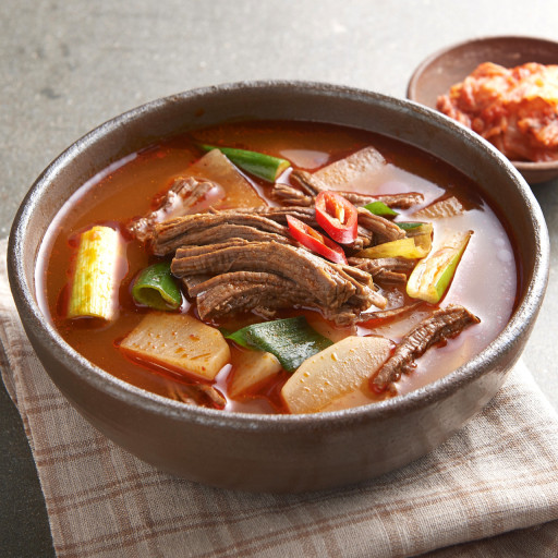 냄비에 담기