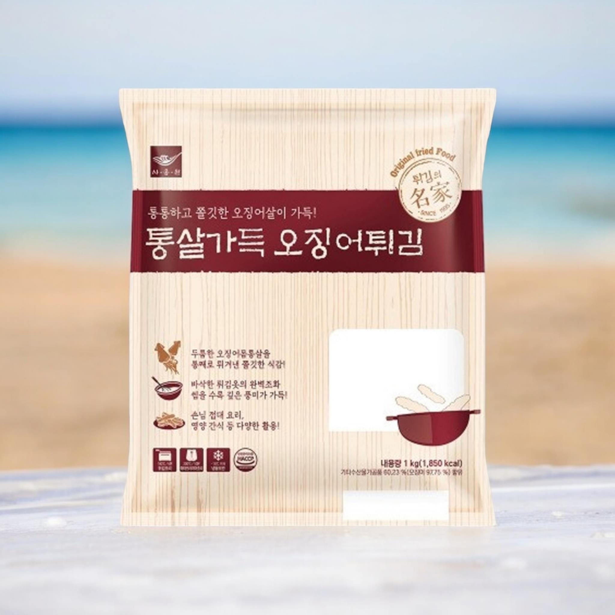 사옹원 통살오징어튀김 1kg
