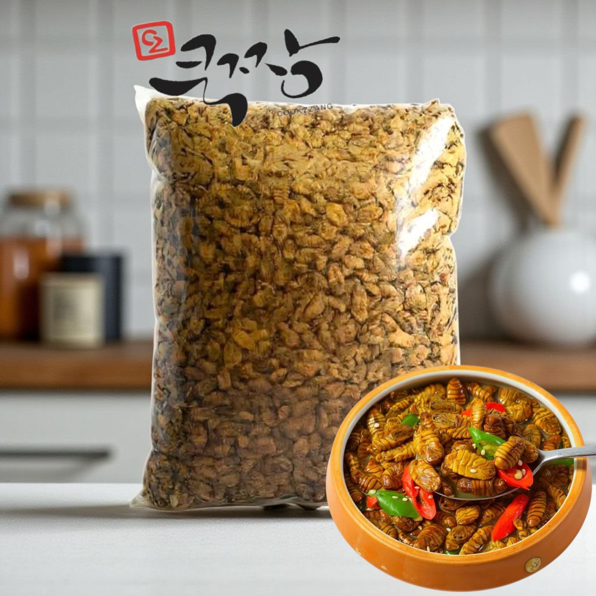 냉동 번데기 4kg 메인 이미지