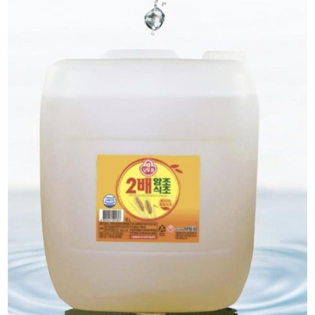 오뚜기 2배양조식초 18L