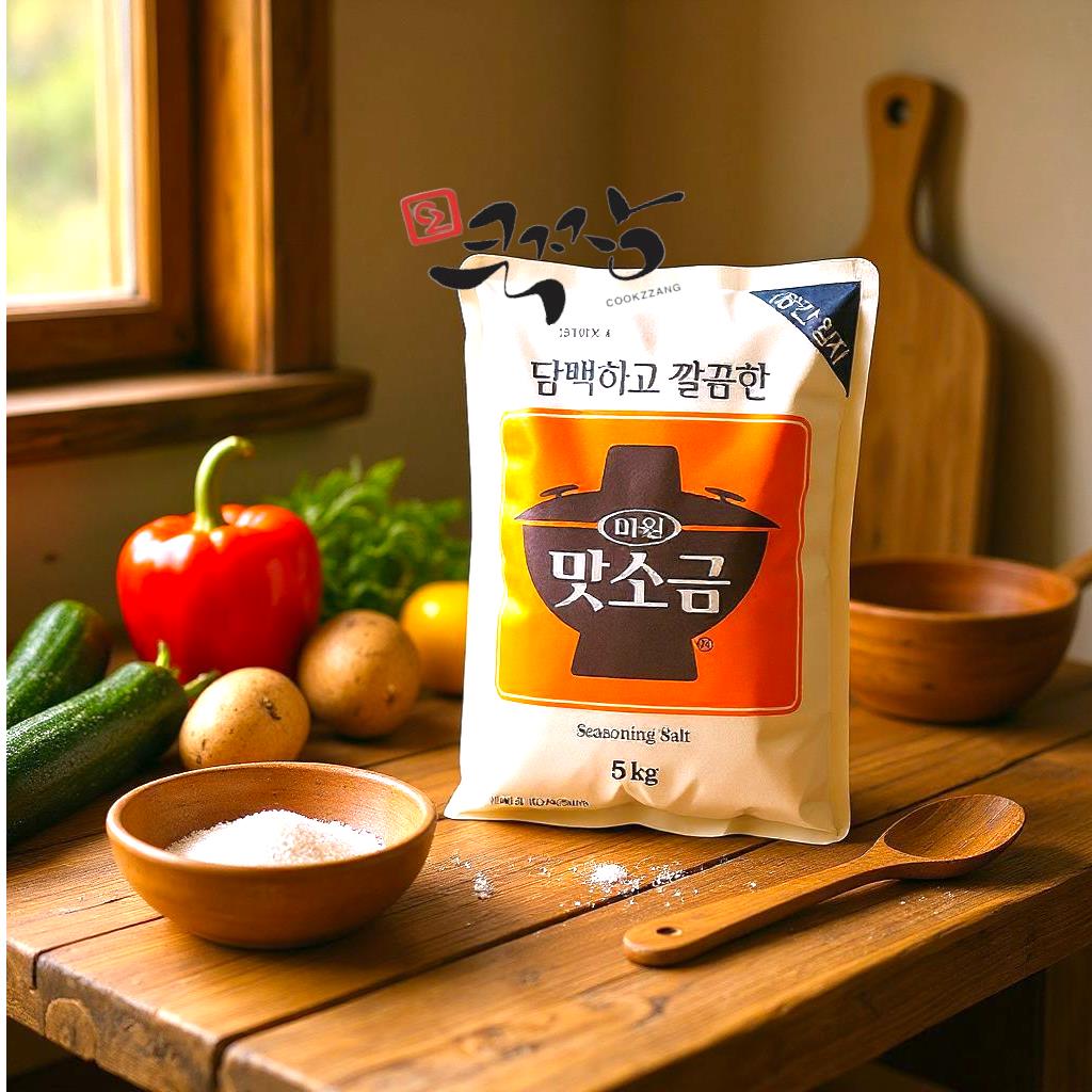 대상 맛소금 5kg 업소용 김밥집용