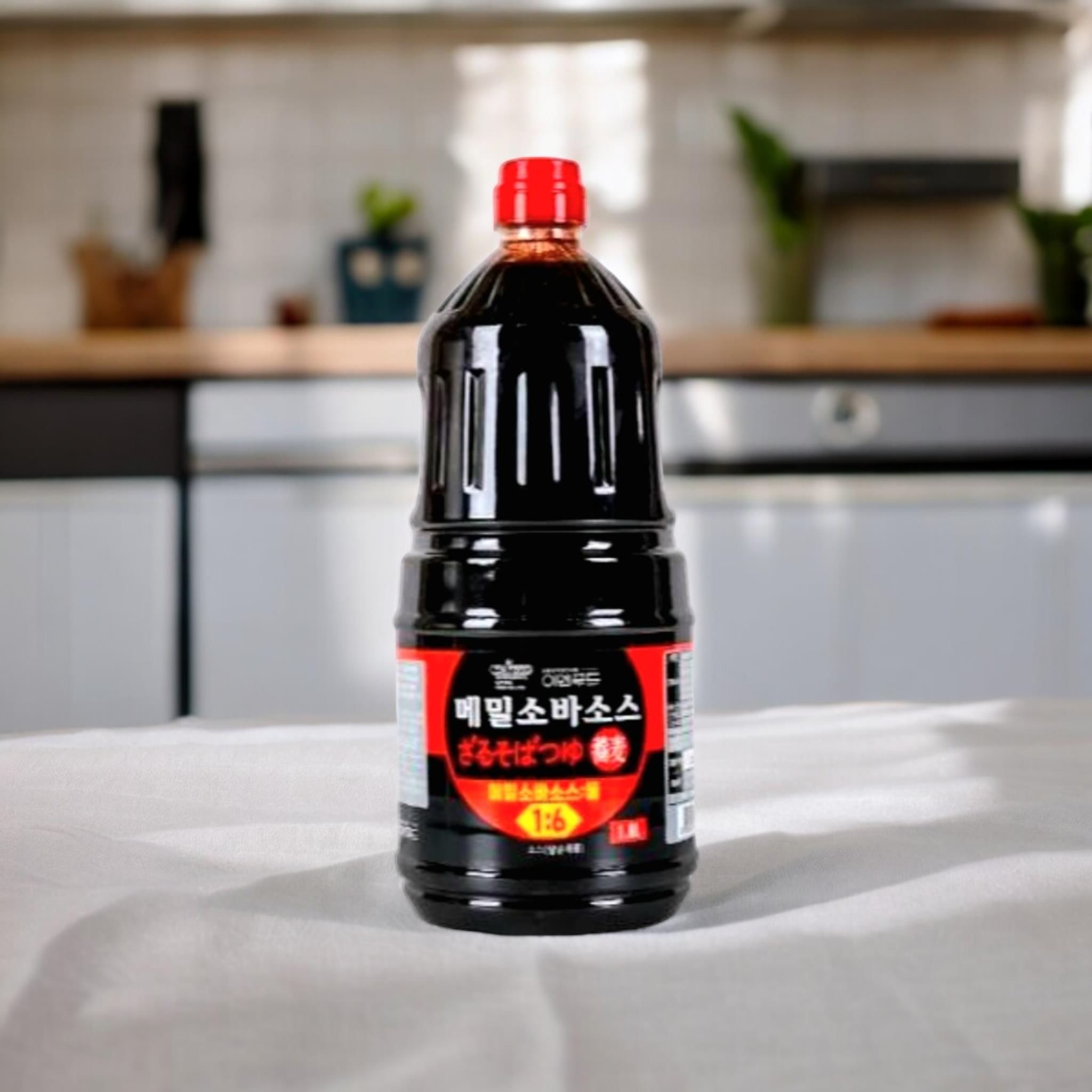 메밀소바소스 활용 샐러드