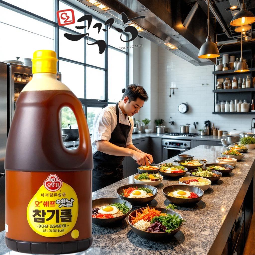 오뚜기 옛날참기름 1.8L 메인 이미지