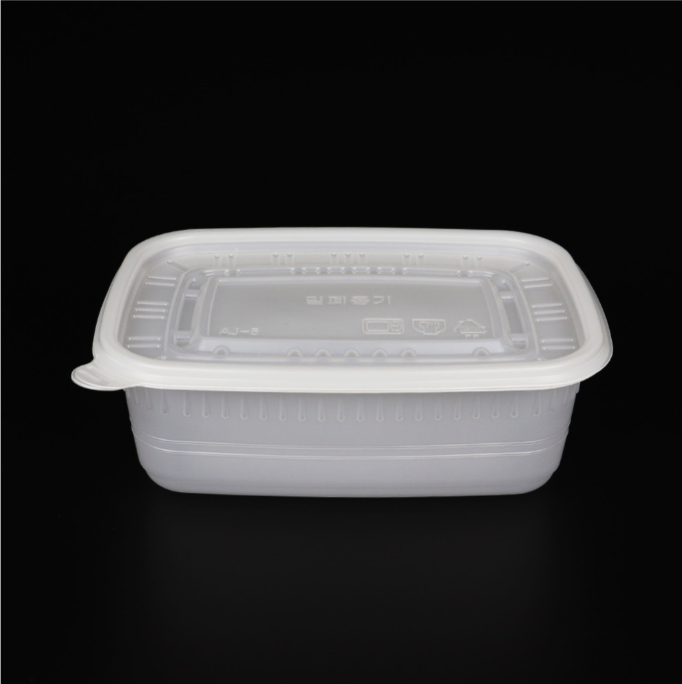 사각죽용기대 백색1000ml