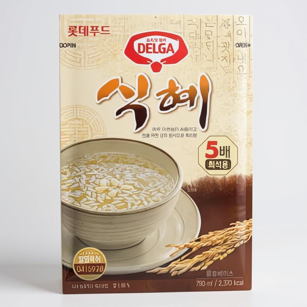 롯데 델가 식혜엑기스 790ml