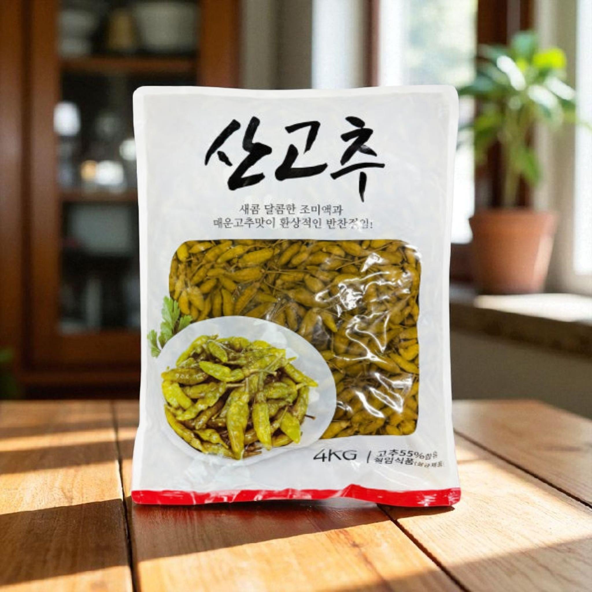 산고추절임 4kg 메인 이미지