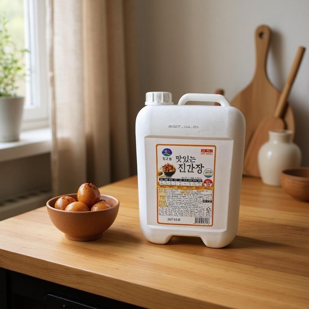 참고을 맛있는 진간장 사용 이미지