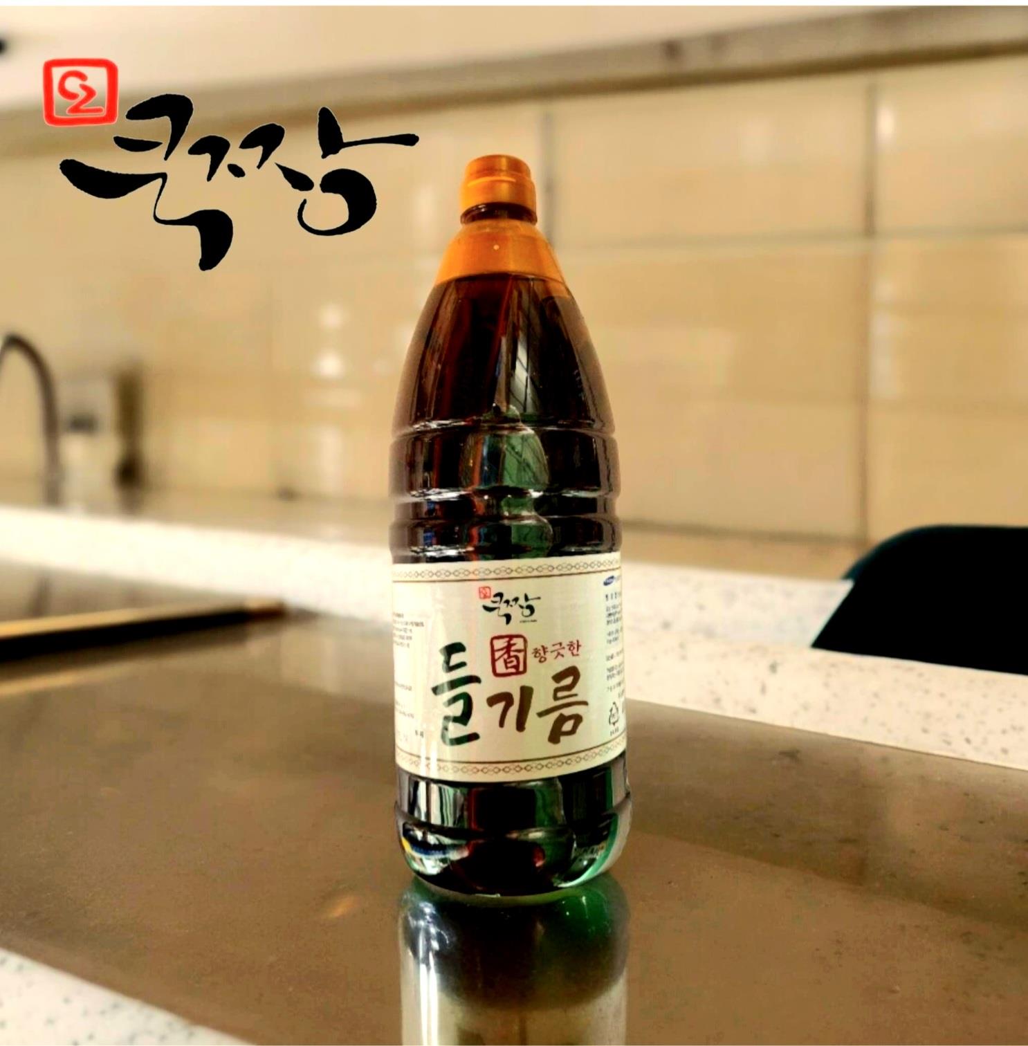 쿡짱 들향기름 1.8L 메인 이미지