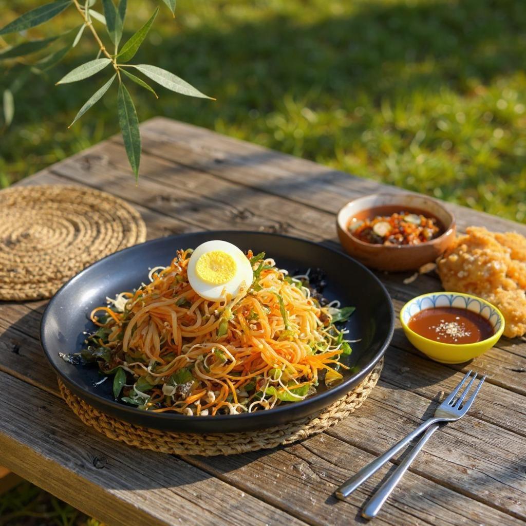 토담 쫄면 활용