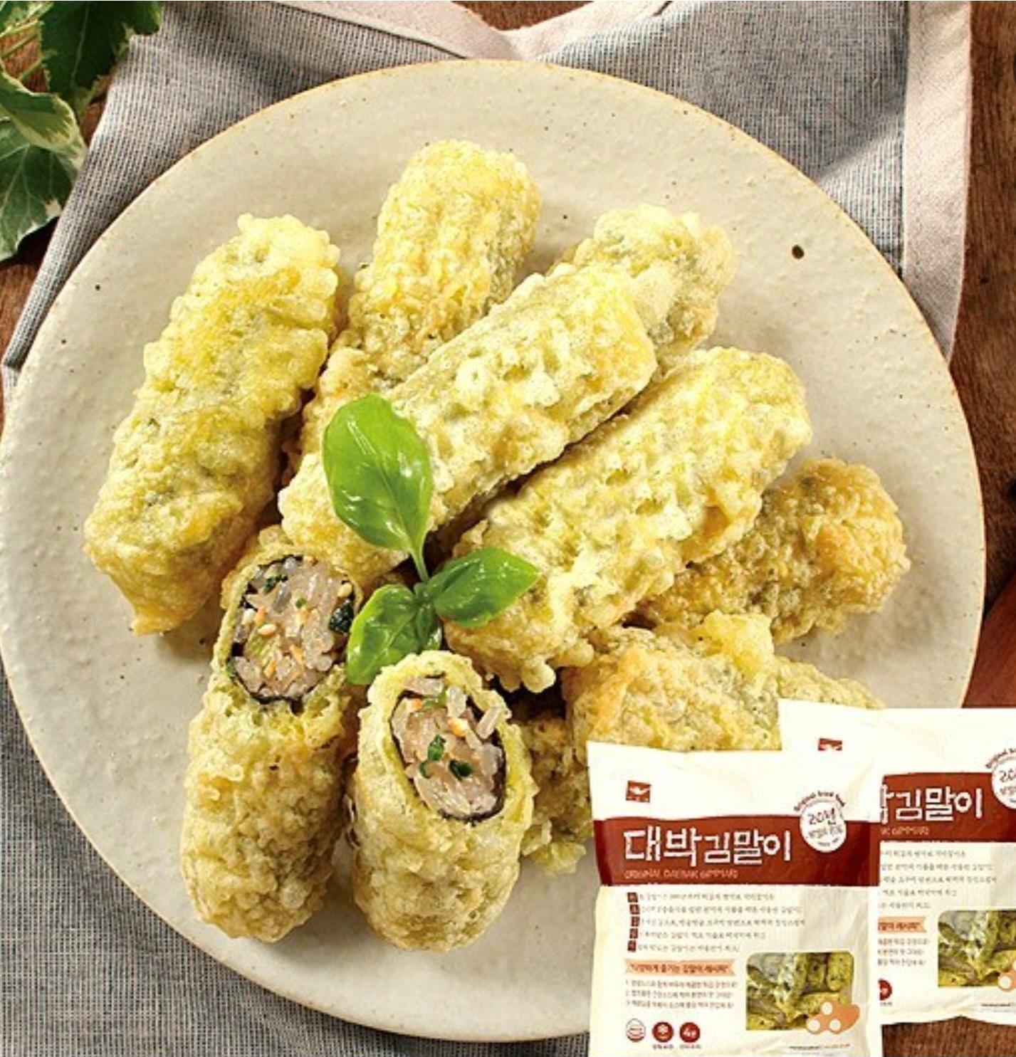 김말이 튀김 활용 이미지