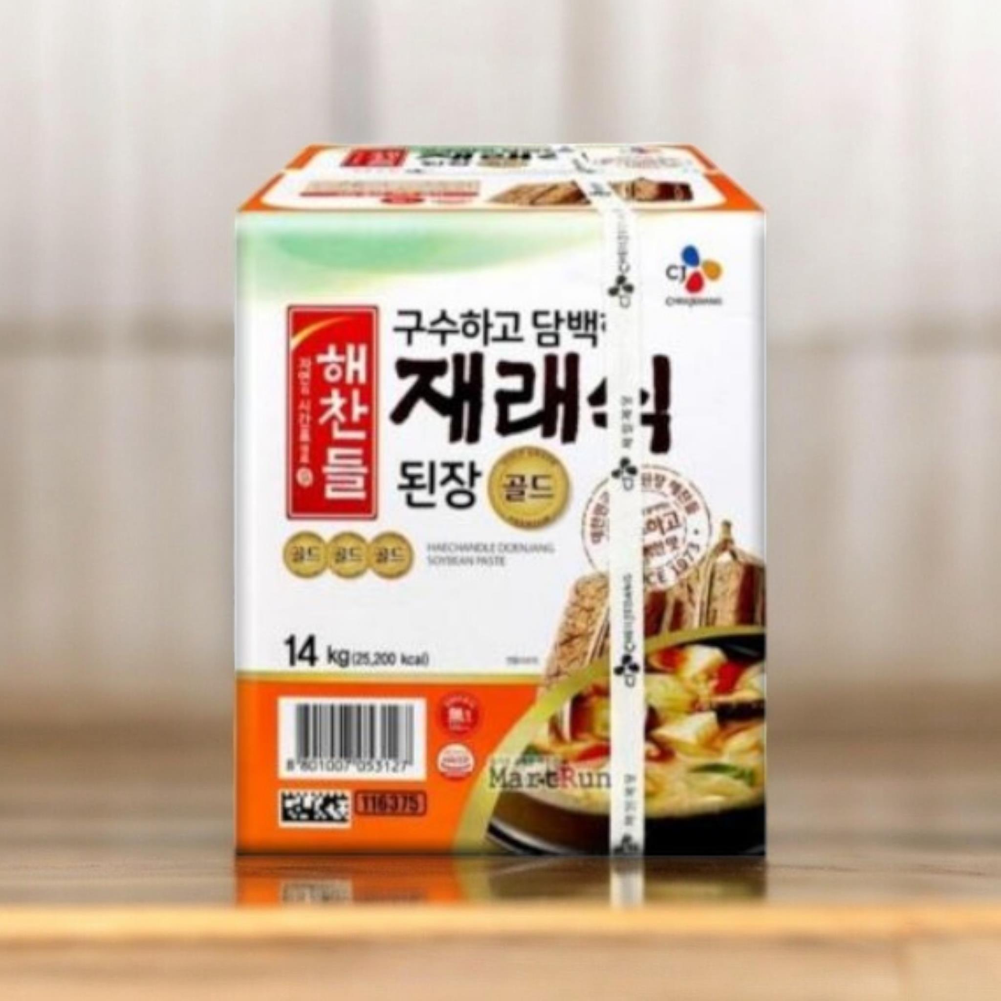 해찬들 재래된장 14kg