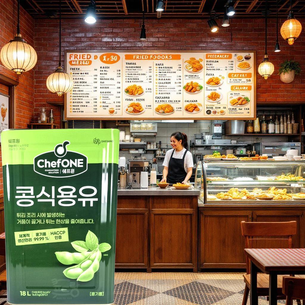 쉐프원 콩식용유 18L 메인 이미지