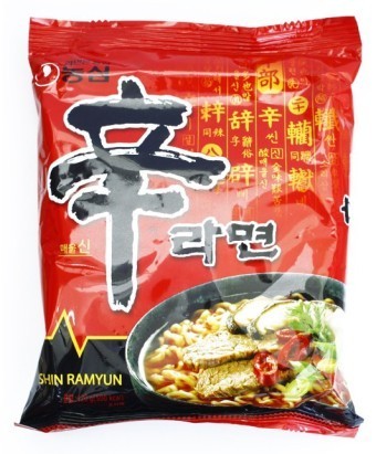 농심 신라면 이미지
