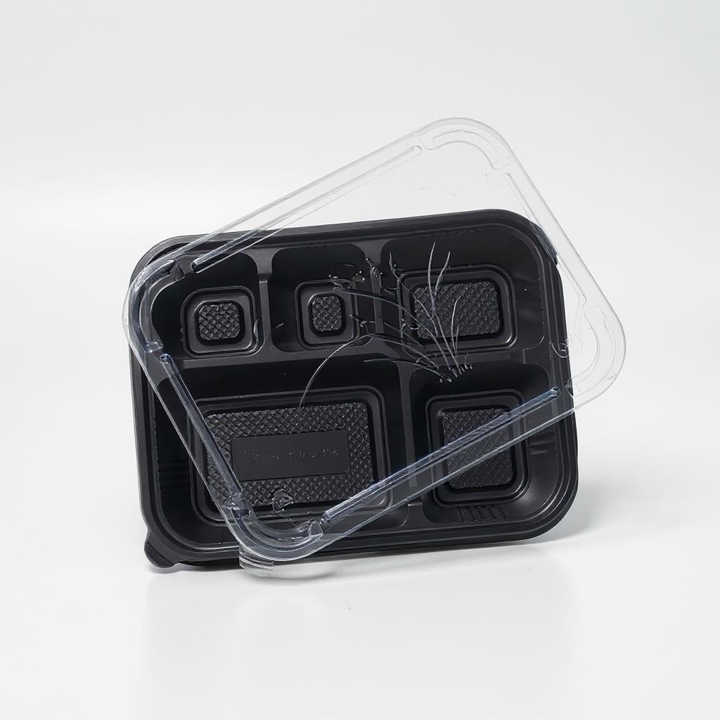 5칸도시락 뚜껑 상세