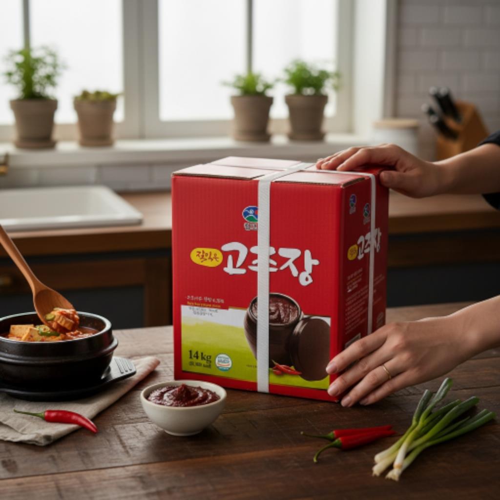 참고을 잘익은 고추장 활용