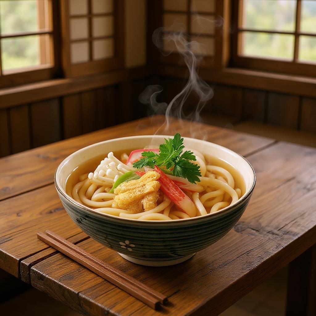 사누끼우동면 조리