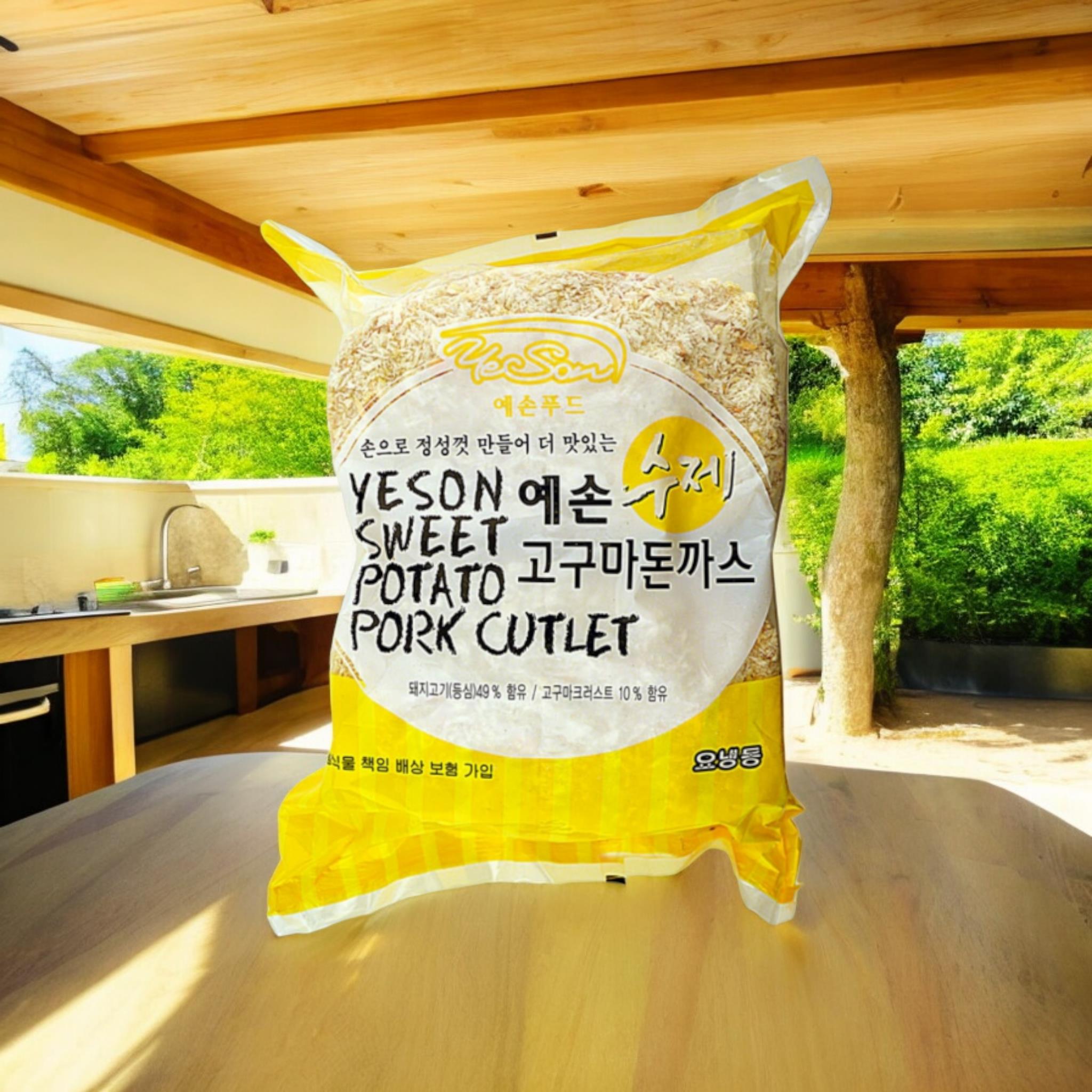 예손 고구마 돈까스 2kg 제품 이미지