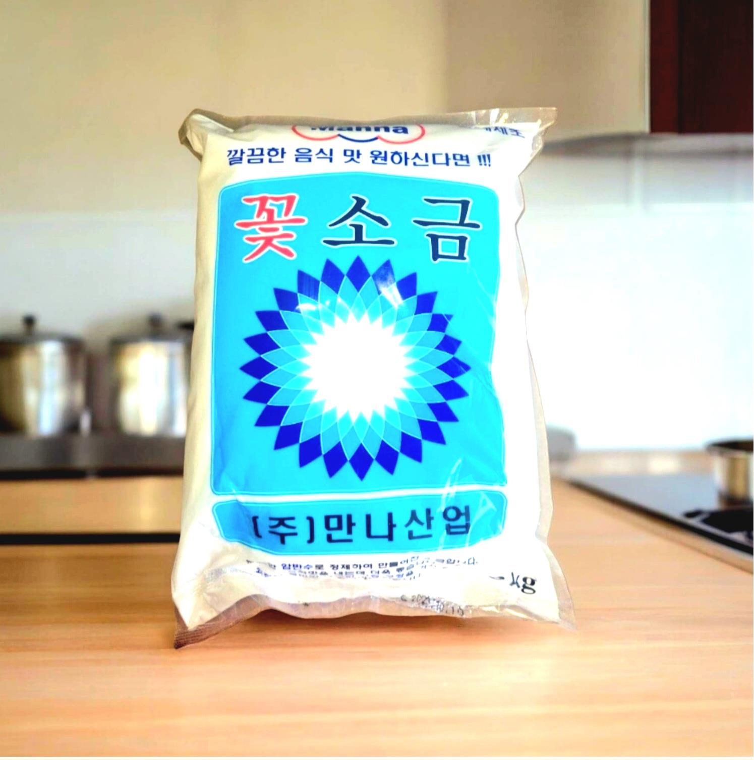 맛나 꽃소금 3kg 제품 이미지