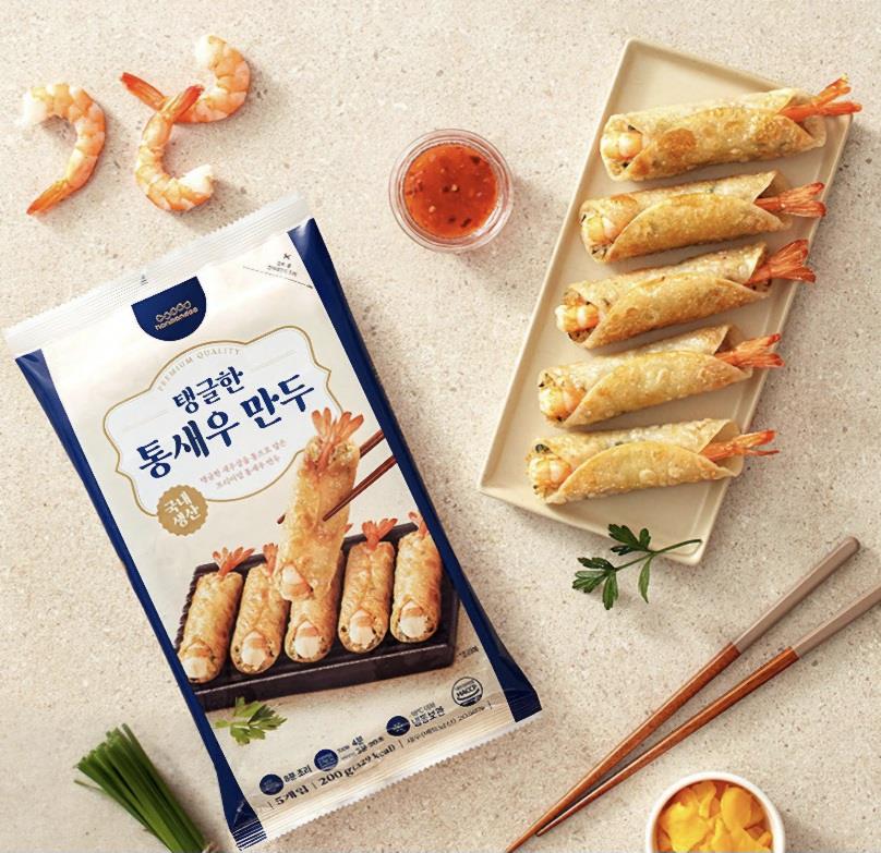한만두 통새우만두 메인 이미지