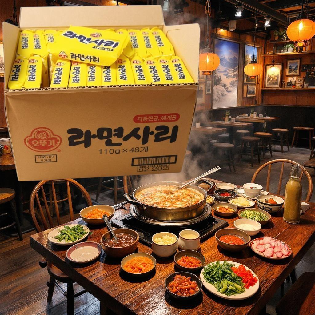 오뚜기 라면사리 48개 메인 이미지